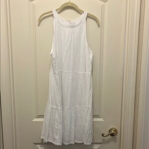 White sleeveless dress from Old Navy. Perfect for summer.